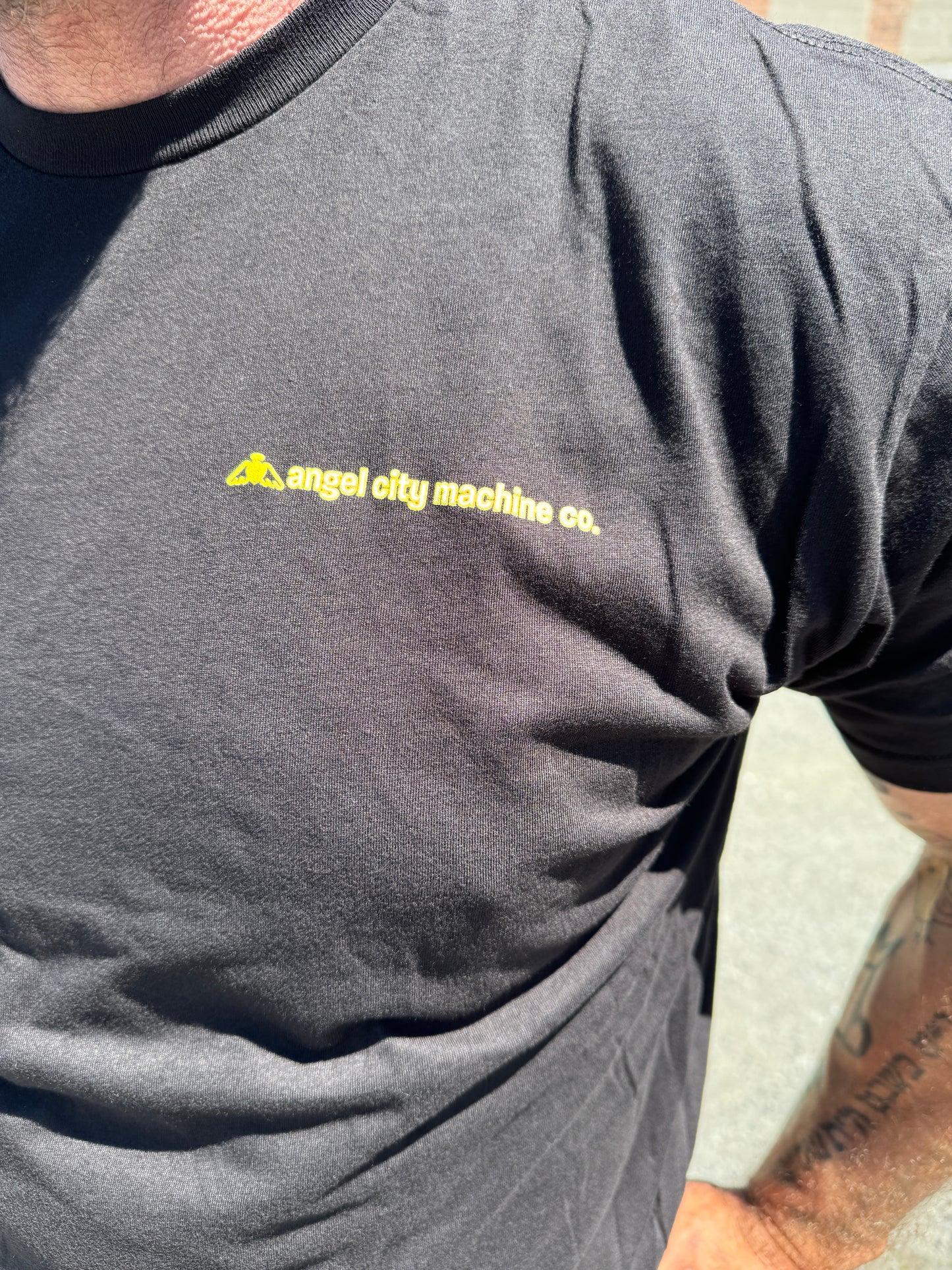 ANGEL CITY MACHINE CO. SHORT SLEEVE SHOP T-SHIRTS